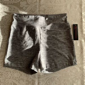 Grey athletic shorts